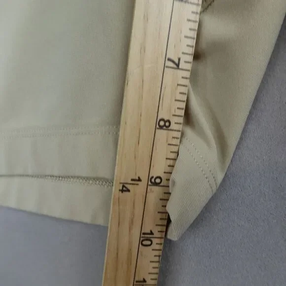 Lululemon Commission Shorts Warpstreme Chino Classic Artifact Sand Mens Size 38 - Picture 8 of 9